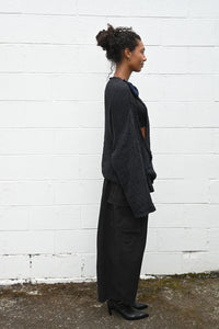 Pinstriped Tunic Anthracite