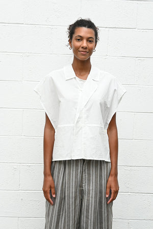 Cotton Blend Square Shaped Shirt