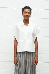 Cotton Blend Square Shaped Shirt