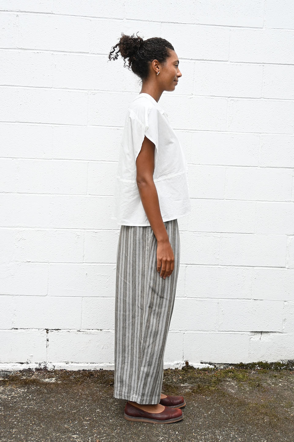 Striped Linen Pants