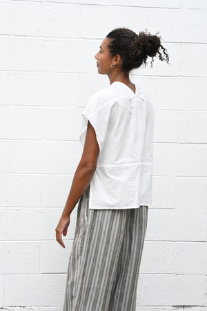 Cotton Blend Square Shaped Shirt