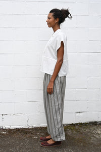 Striped Linen Pants