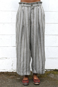Striped Linen Pants