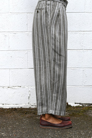 Striped Linen Pants