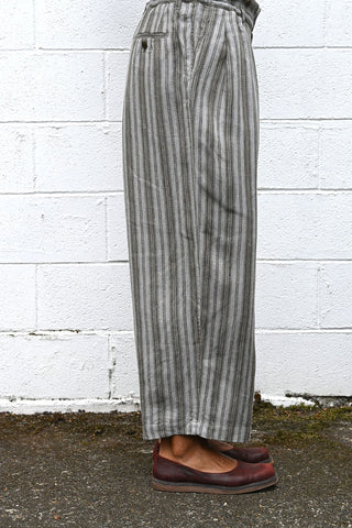 Striped Linen Pants