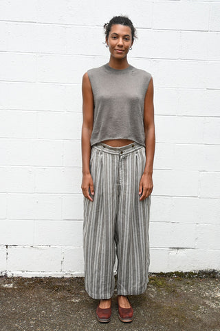 Sleeveless Sweater in Sage