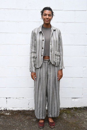Striped Linen Jacket