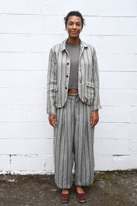 Striped Linen Jacket