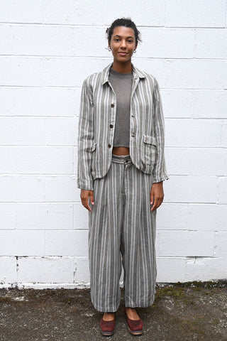 Striped Linen Jacket