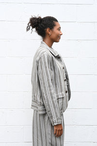 Striped Linen Jacket