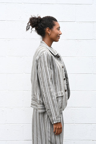 Striped Linen Jacket