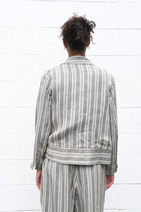 Striped Linen Jacket