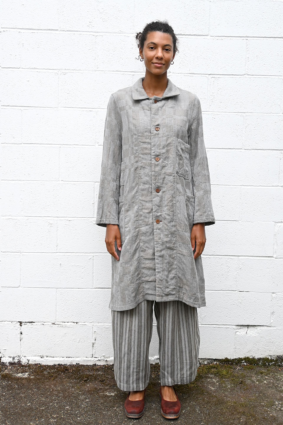 Wool and Linen Coat
