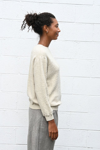 Silk Sweatshirt Natural