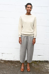 Silk Sweatshirt Natural