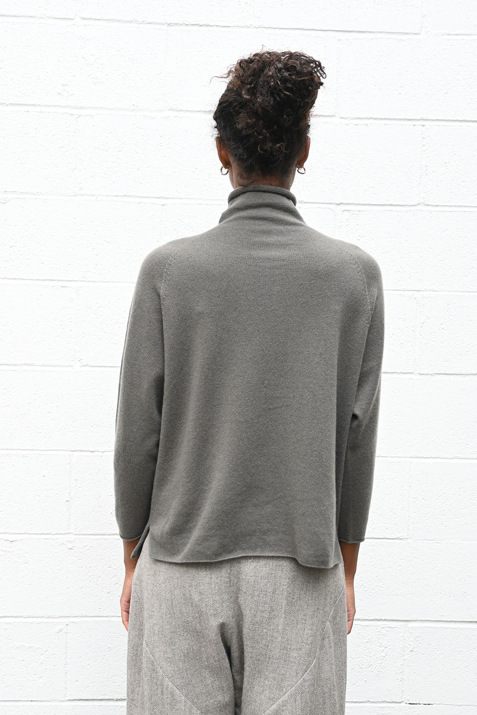 Cashmere Turtleneck Grey