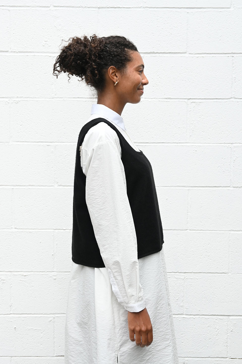 Cashmere Top Black