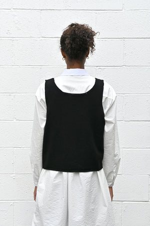 Cashmere Top Black