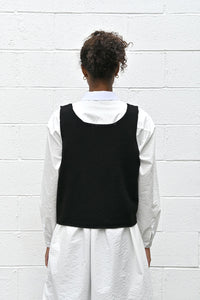 Cashmere Top Black