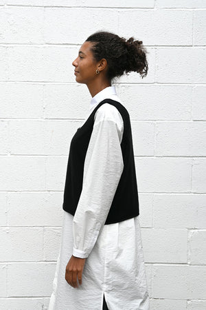 Cashmere Top Black