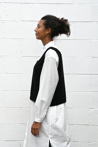 Cashmere Top Black