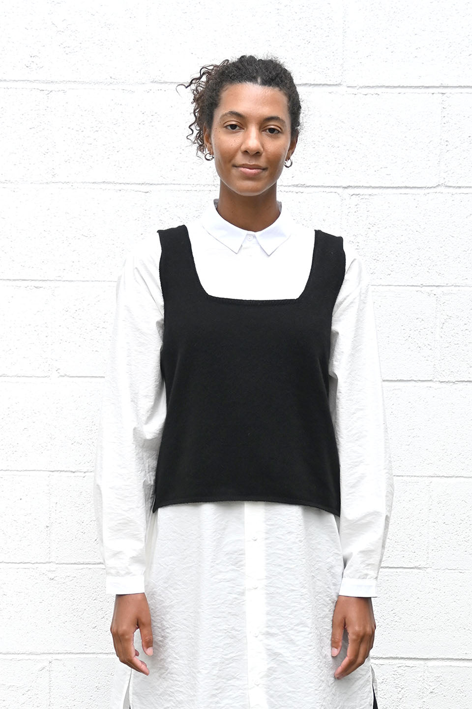 Cashmere Top Black