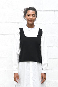 Cashmere Top Black