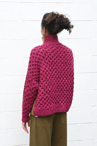 Textured Turtleneck in 2 Colors