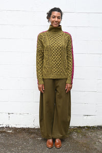 Textured Turtleneck in 2 Colors