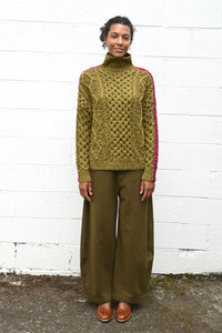 Textured Turtleneck in 2 Colors