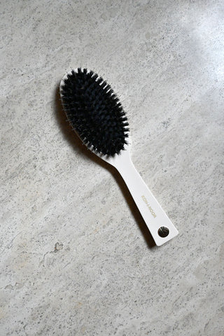 Ivory Boar and Nylon Pin Hair Brush