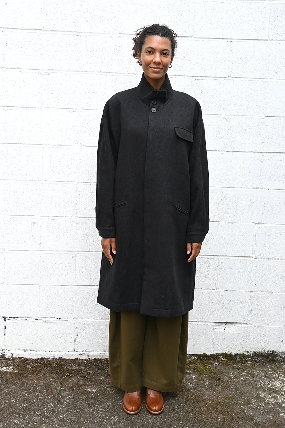 Stand Up Collar Coat