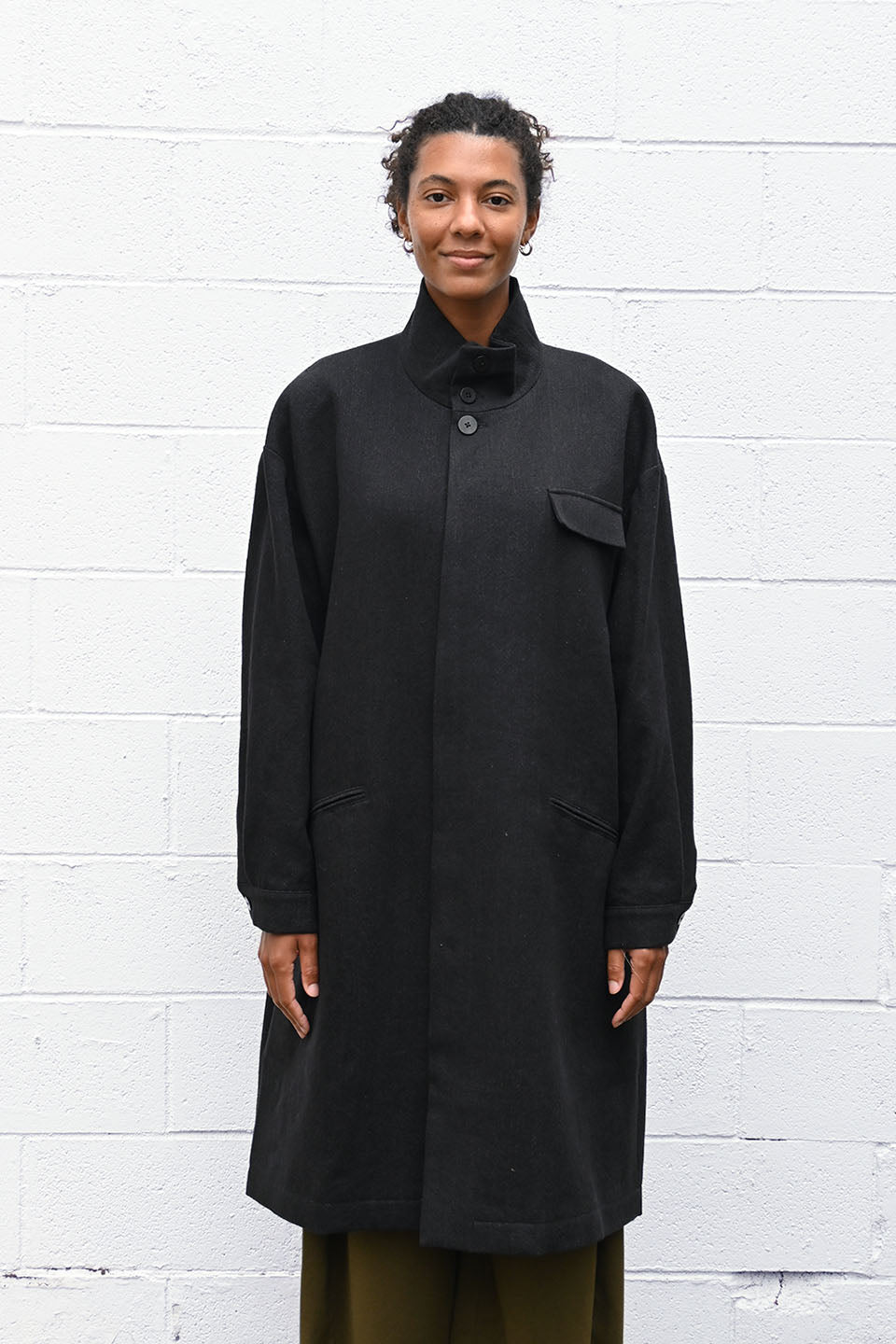 Stand Up Collar Coat