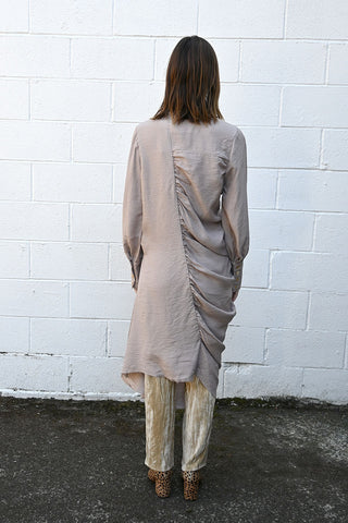 Sabbe Asymmetric Drapey Shirtdress
