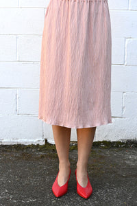 Rose Pleated Skirt