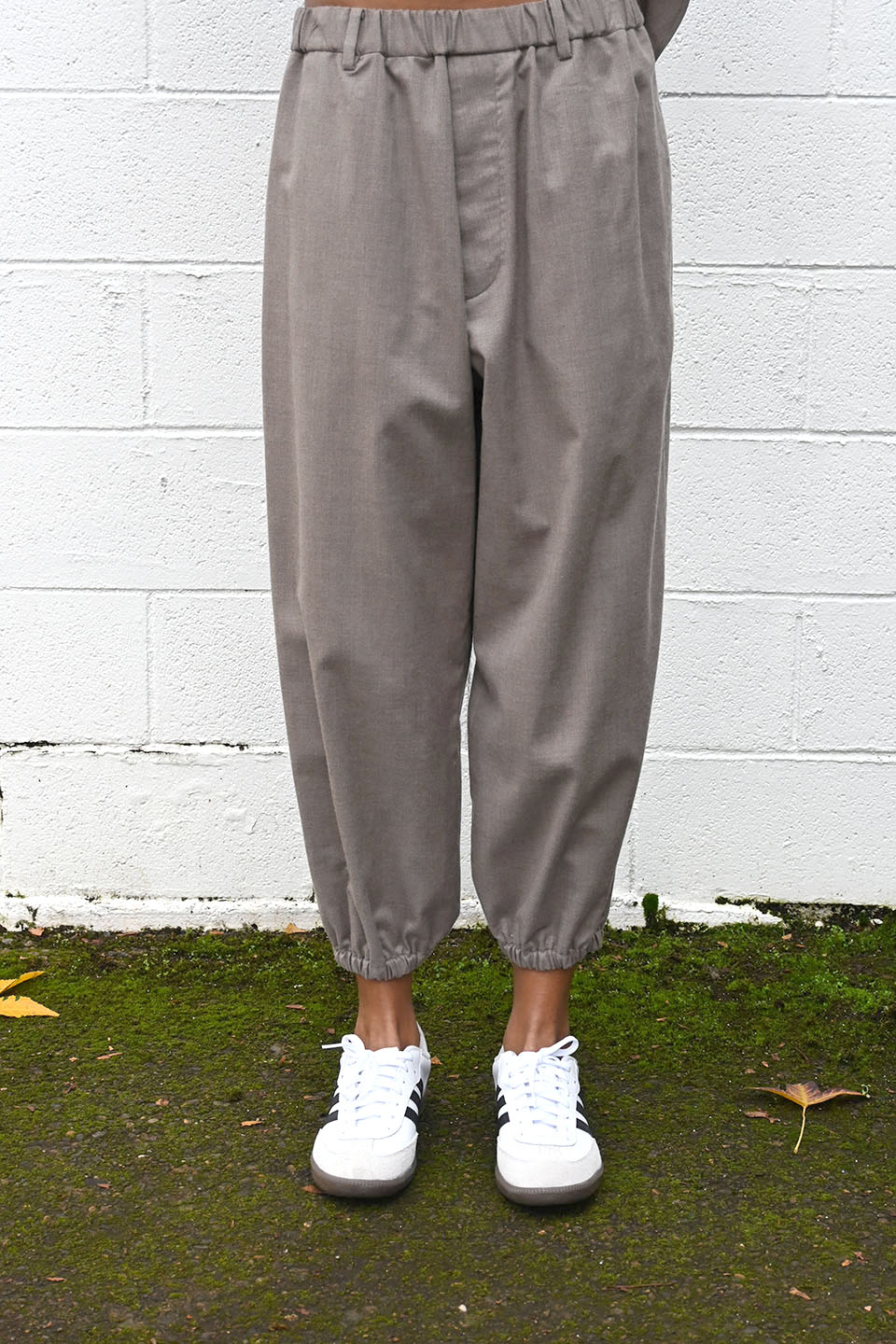 Brushed Wool Kung Fu Pant