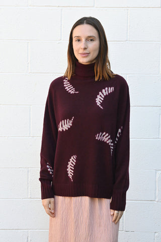 Cashmere Turtleneck Feathers