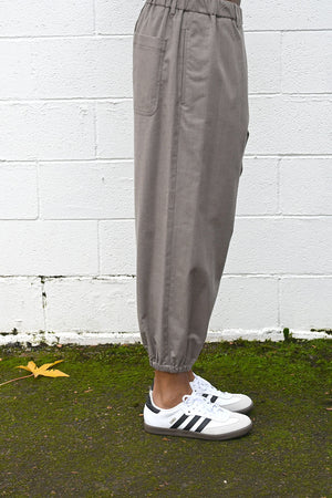 Brushed Wool Kung Fu Pant