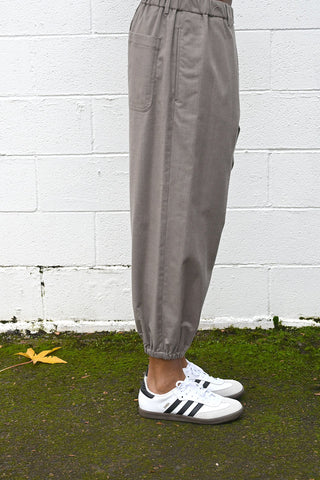 Brushed Wool Kung Fu Pant