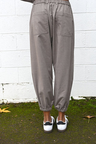 Brushed Wool Kung Fu Pant