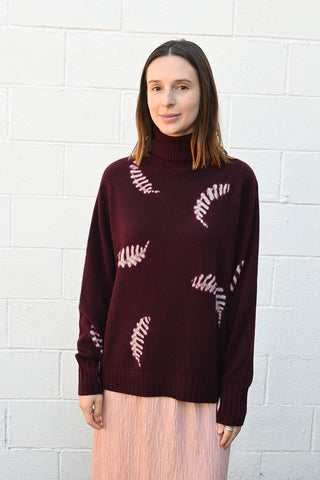 Cashmere Turtleneck Feathers