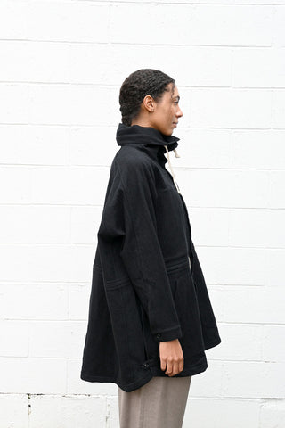 Teddy Wool Black Jacket