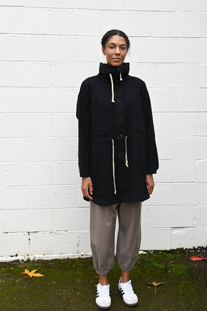 Teddy Wool Black Jacket