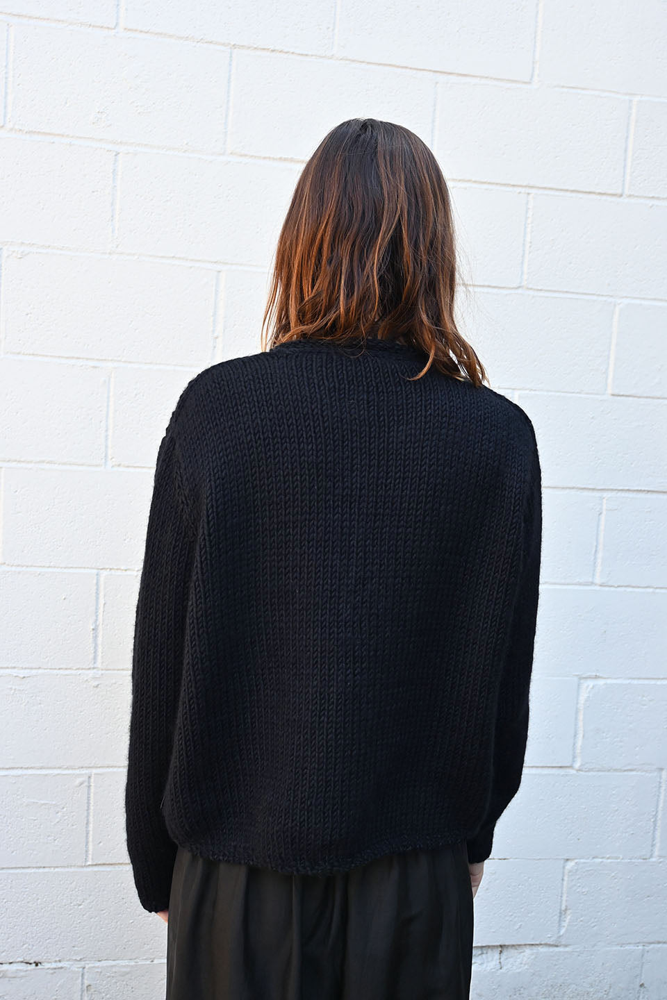 Turnstall Tie Cardigan Ink