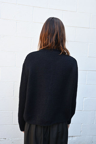 Turnstall Tie Cardigan Ink