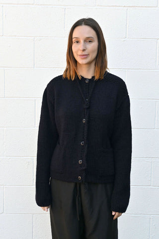 Turnstall Tie Cardigan Ink