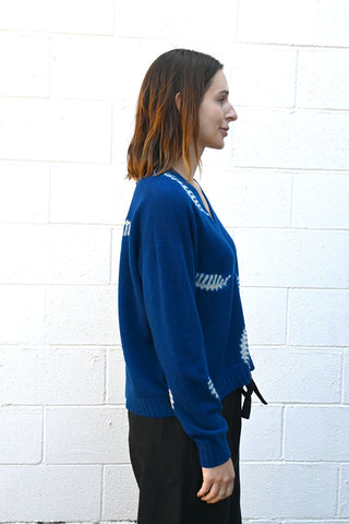 Seamless Cashmere Cardigan Feathers
