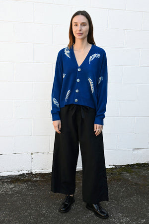 Seamless Cashmere Cardigan Feathers