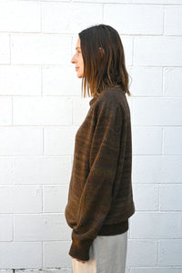 Gradation High Neck Knit