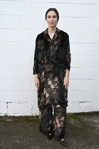Bouquet Velvet Poet's Pant